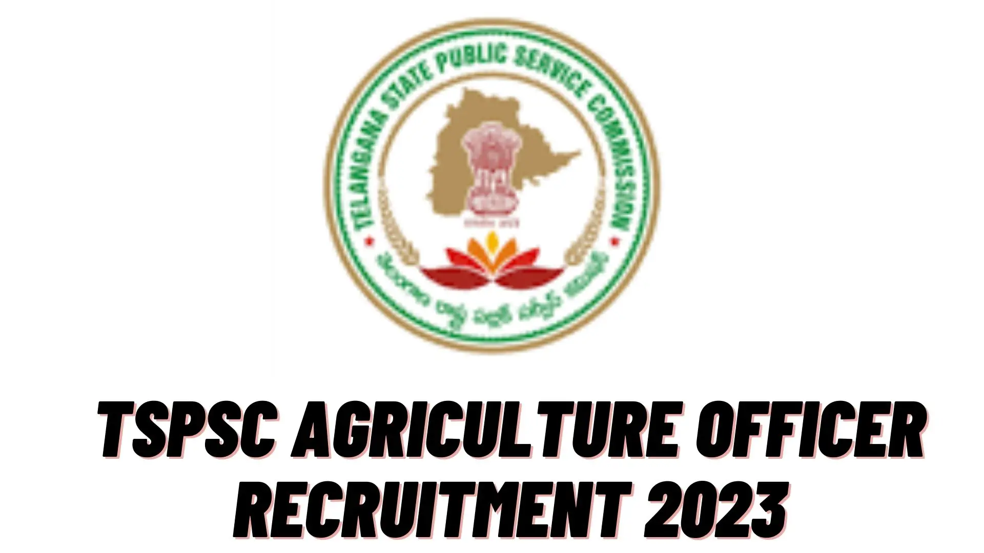 TSPSC Agriculture Officer Recruitment 2023