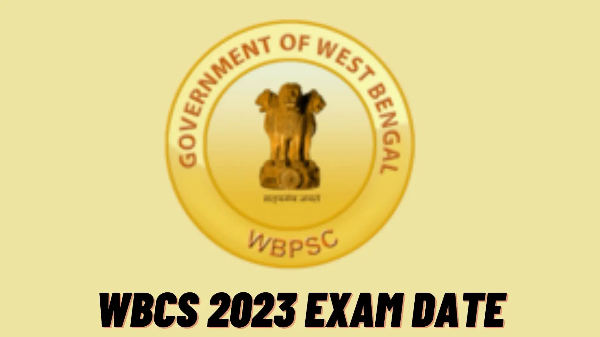 WBCS 2023 Exam Date
