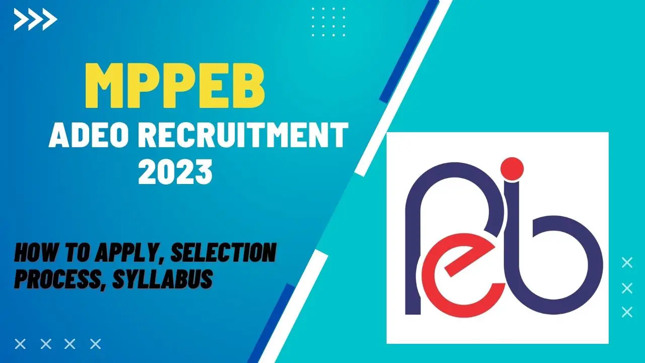 MPPEB ADEO Recruitment 2023