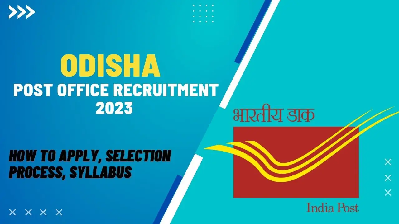 Odisha Post Office Recruitment 2023