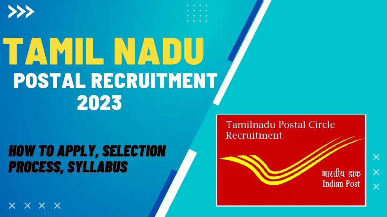 Tamil Nadu Postal Recruitment 2023