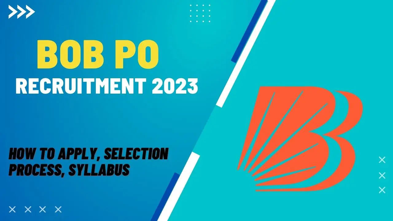 BOB PO Recruitment 2023