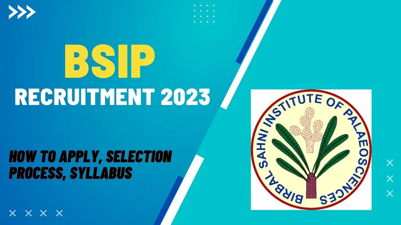 BSIP Recruitment 2023