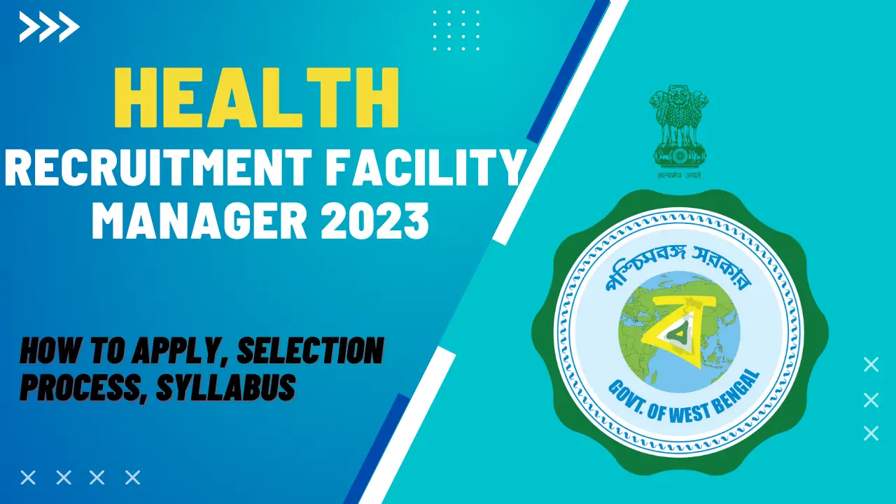 Health Recruitment Facility Manager 2023