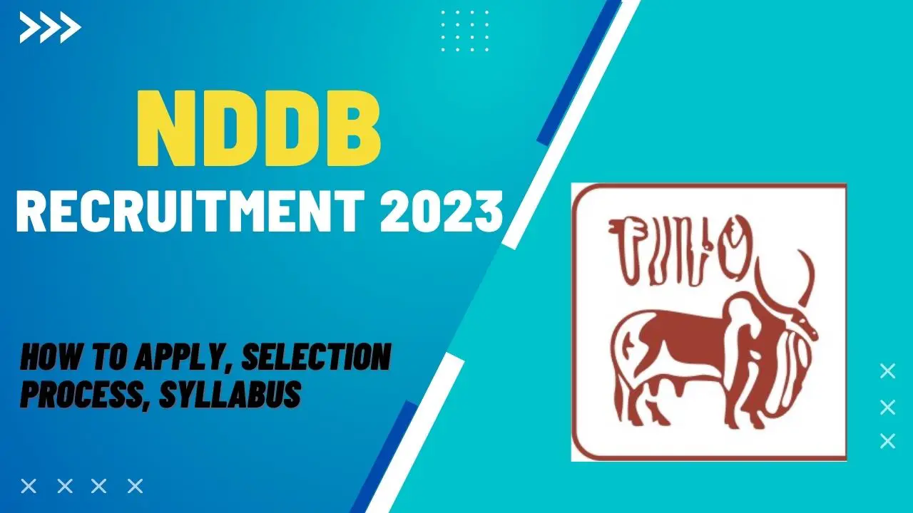 NDDB Recruitment 2023