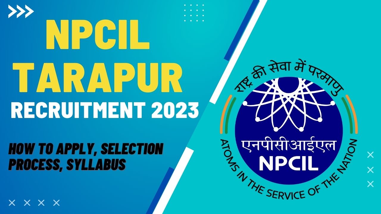 NPCIL Tarapur Recruitment 2023
