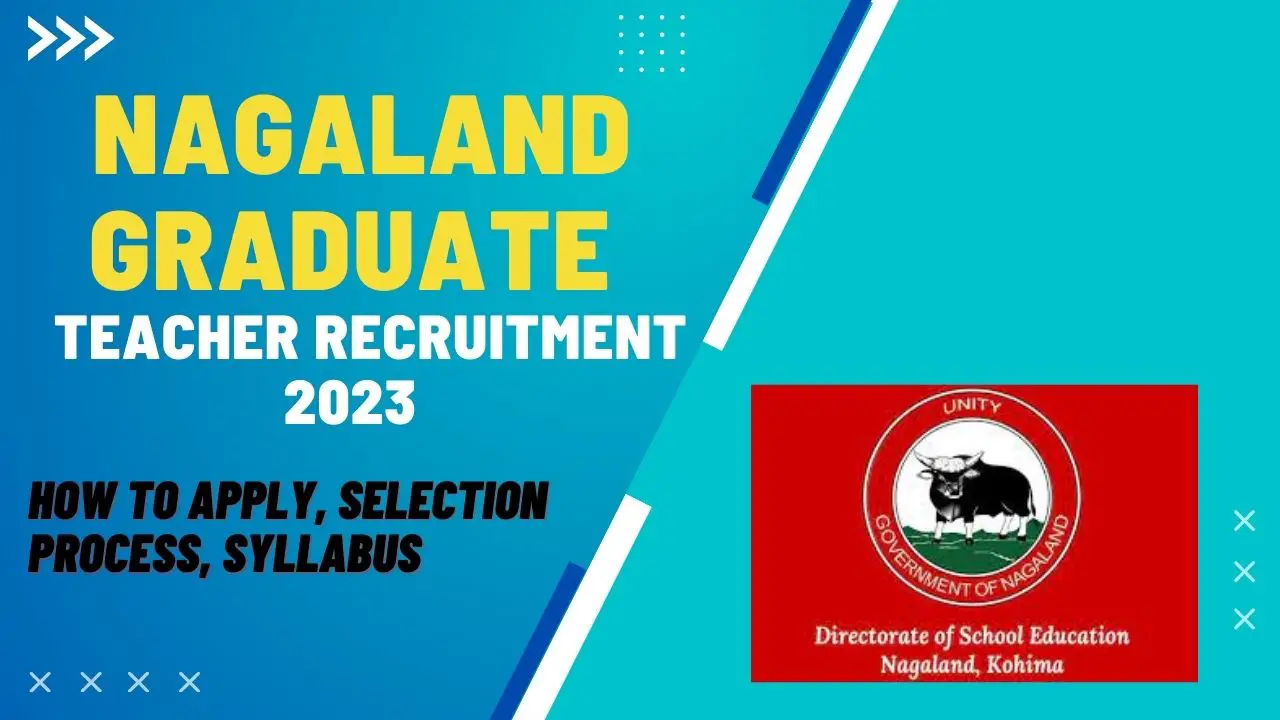 Nagaland Graduate Teacher Recruitment 2023: Vacancy Details, Selection Process, How To Apply?