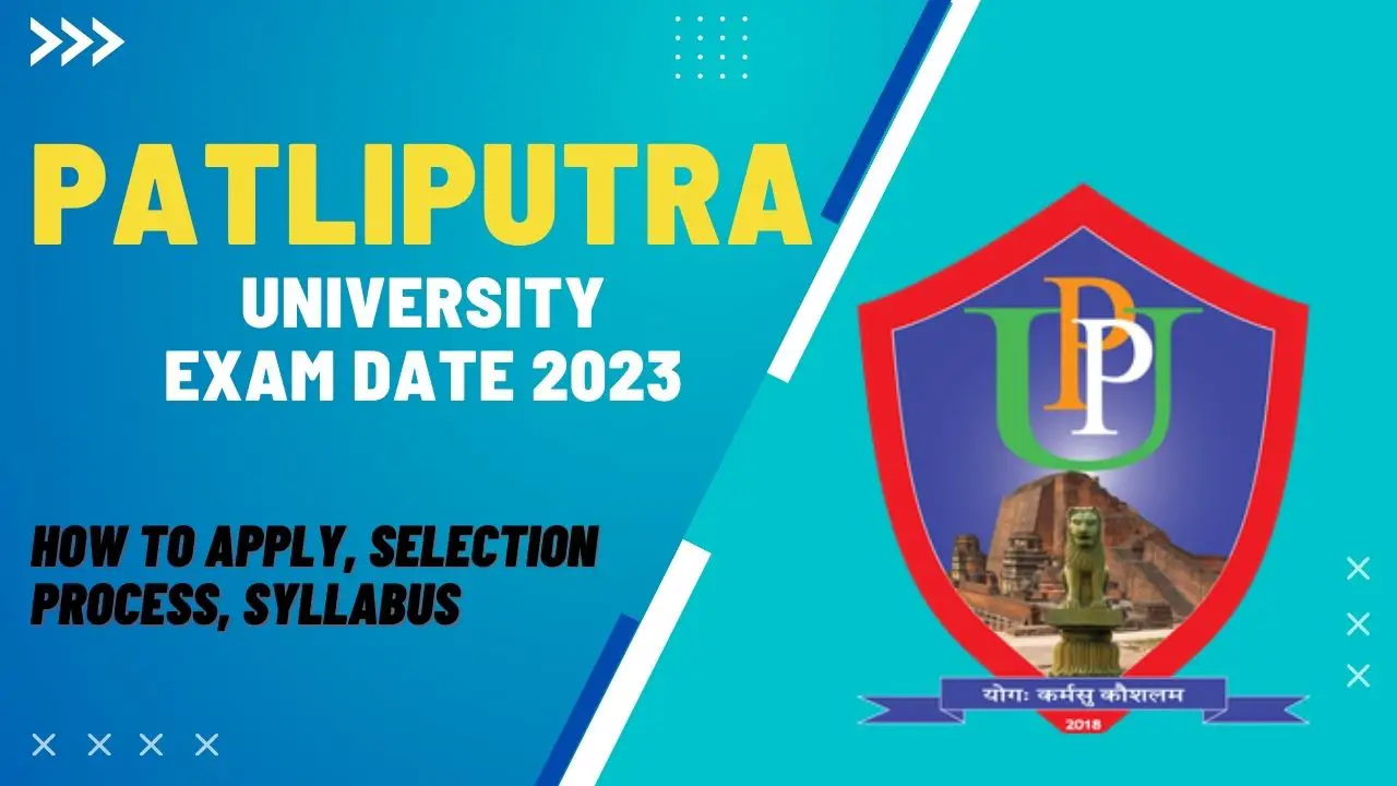 Patliputra University Exam Date 2023