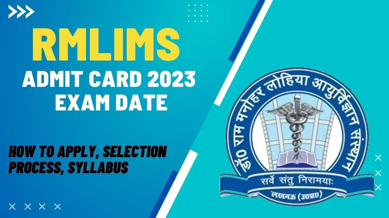 RMLIMS Admit Card 2023 Exam Date