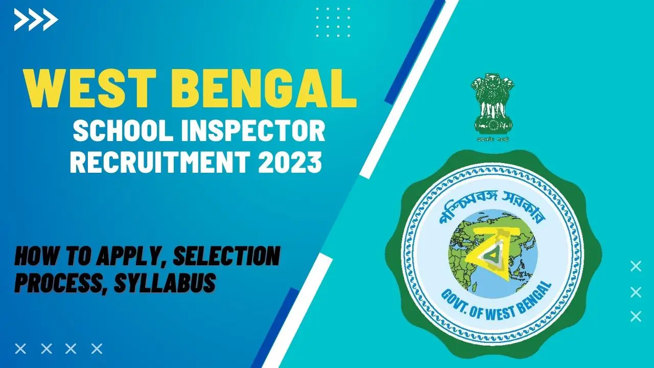 WB School Inspector Recruitment 2023