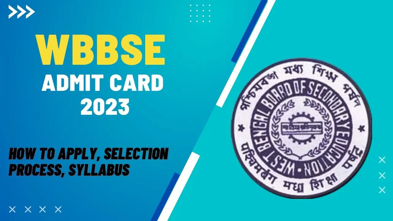 WBBSE Admit Card 2023