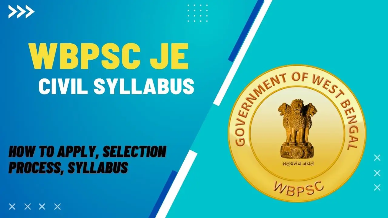 WBPSC JE Civil Syllabus