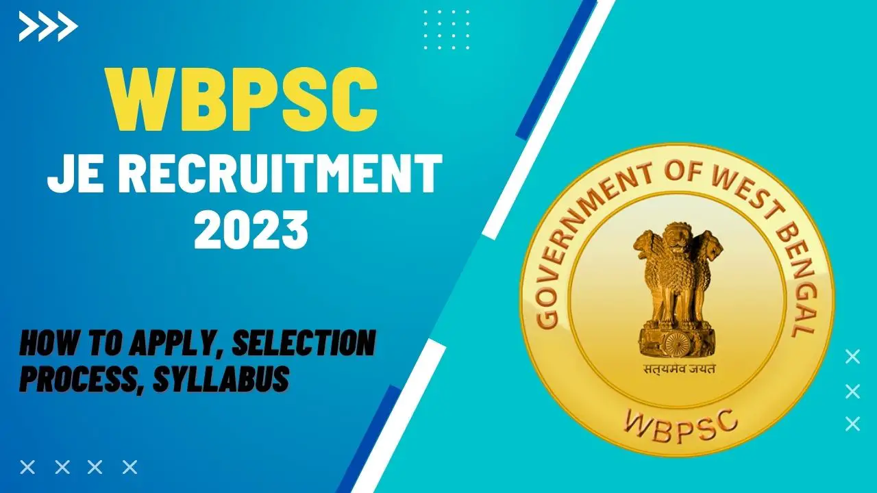 WBPSC JE Recruitment 2023