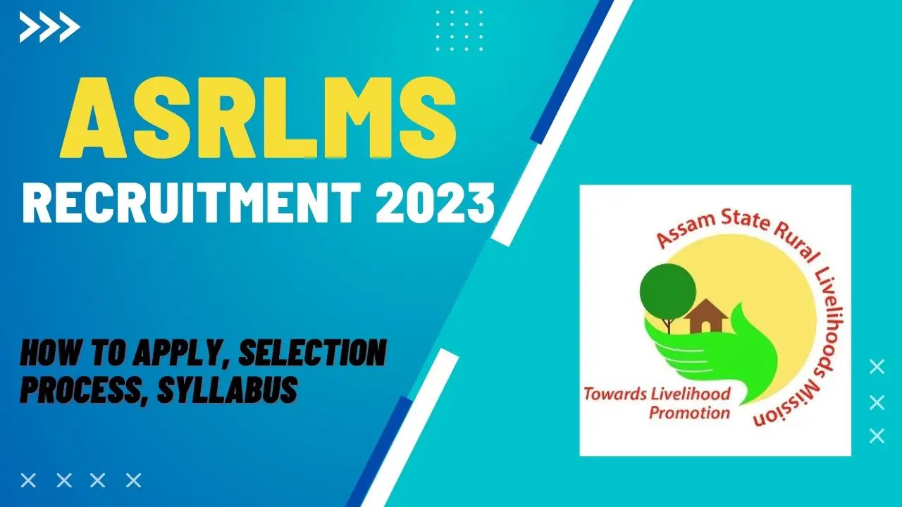 ASRLMS Recruitment 2023