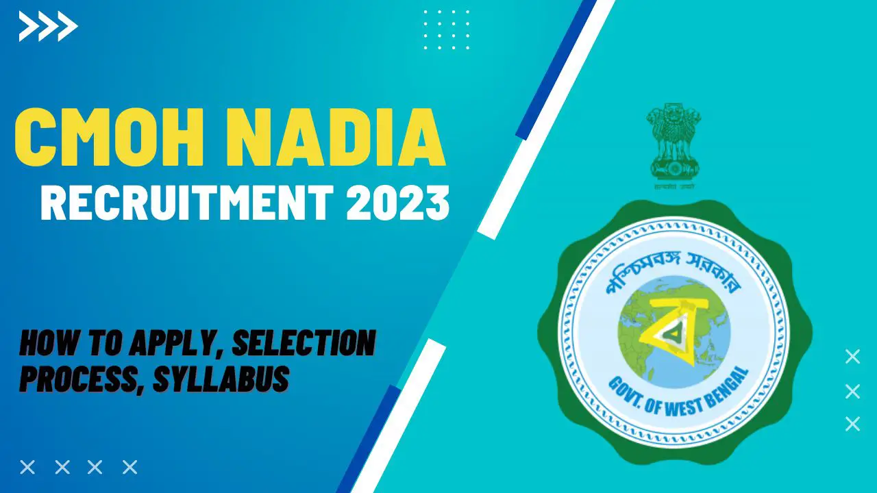 CMOH Nadia Recruitment 2023