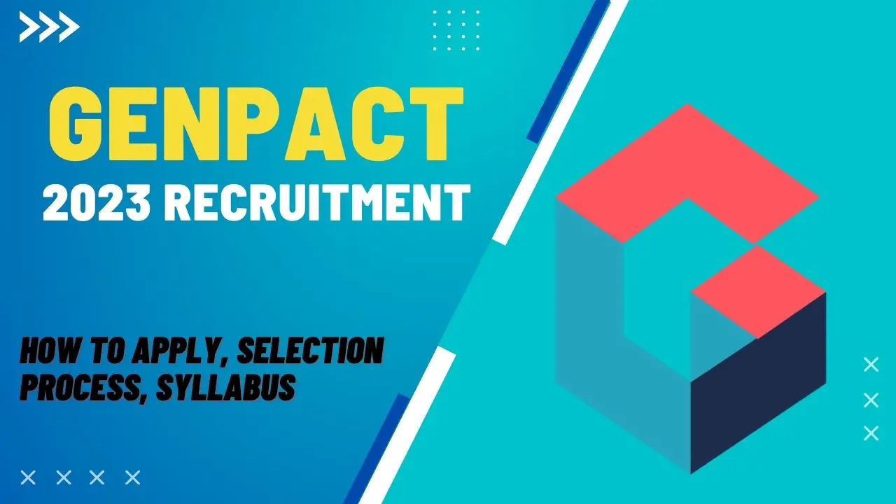 Genpact 2023 Recruitment