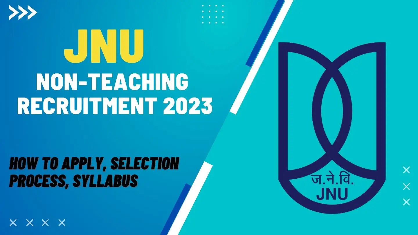 JNU Non-Teaching Recruitment 2023