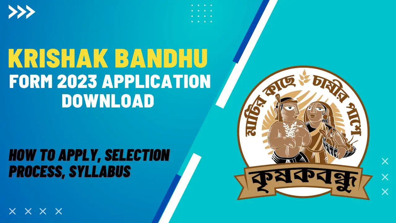 Krishak Bandhu Form 2023 Application Download