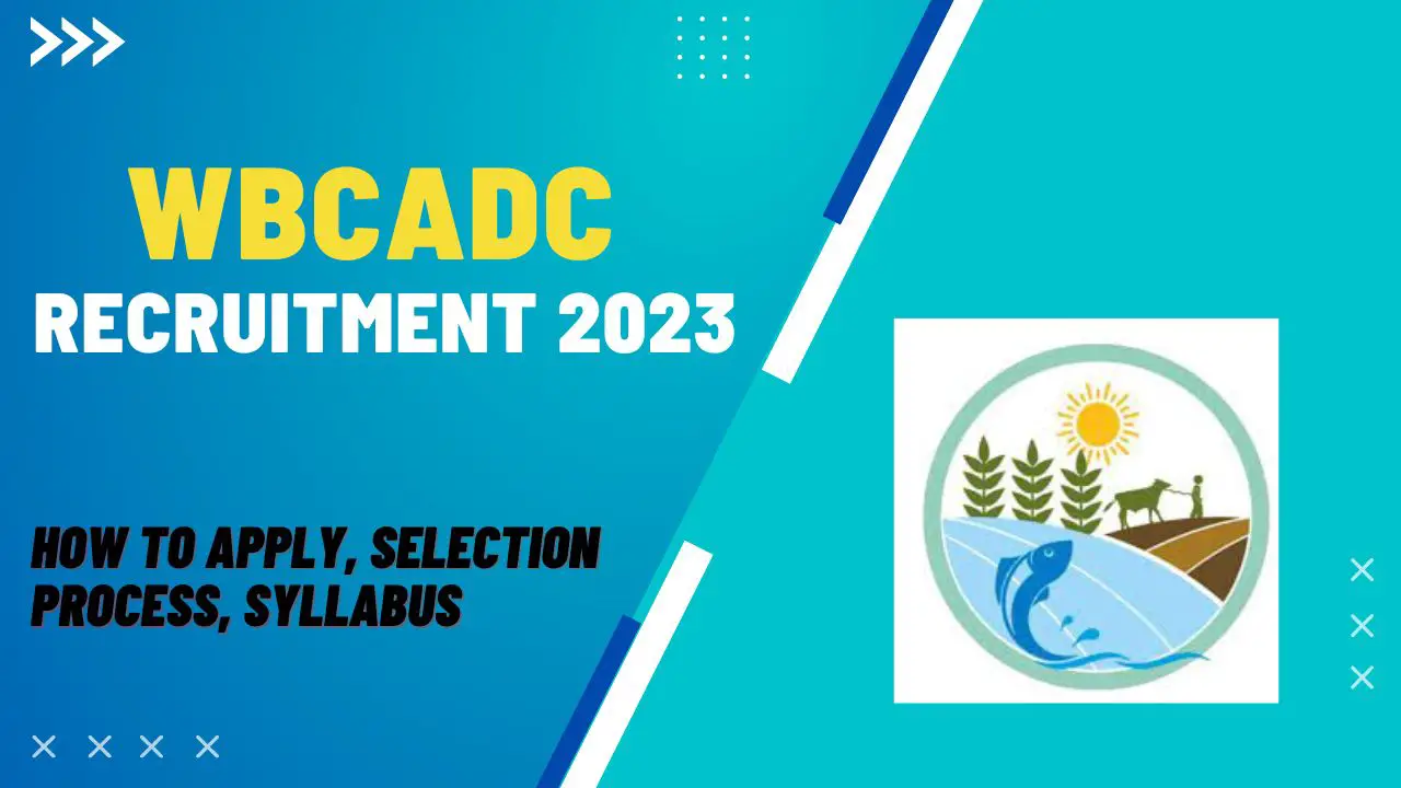 WBCADC Recruitment 2023