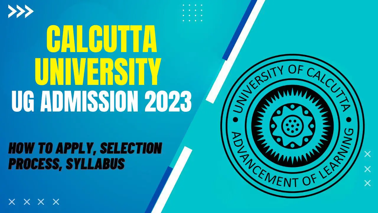 Calcutta University UG Admission 2023