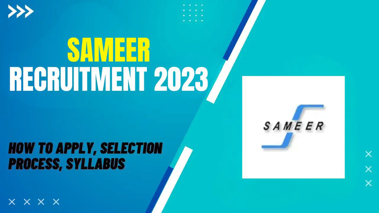 SAMEER Recruitment 2023
