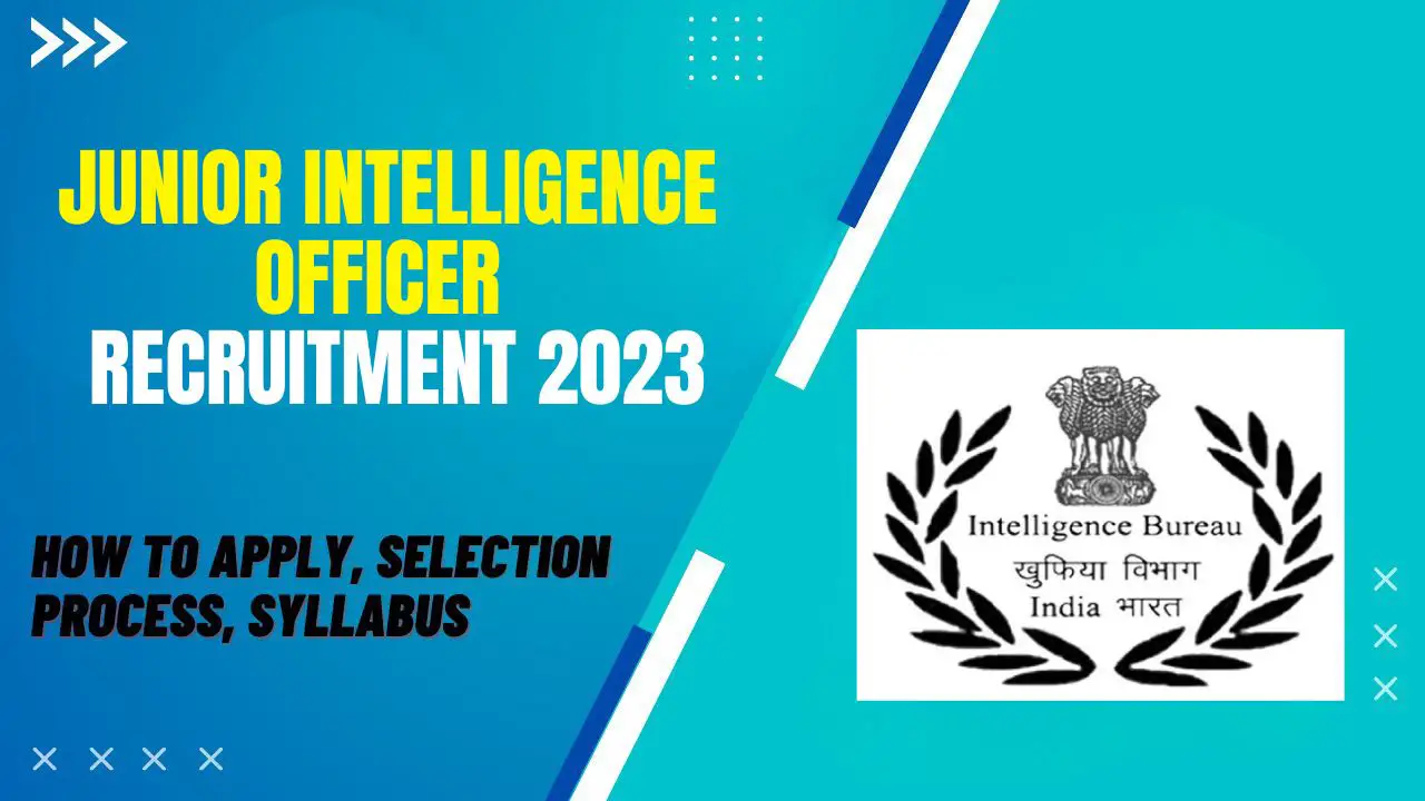 Junior Intelligence Officer Recruitment 2023