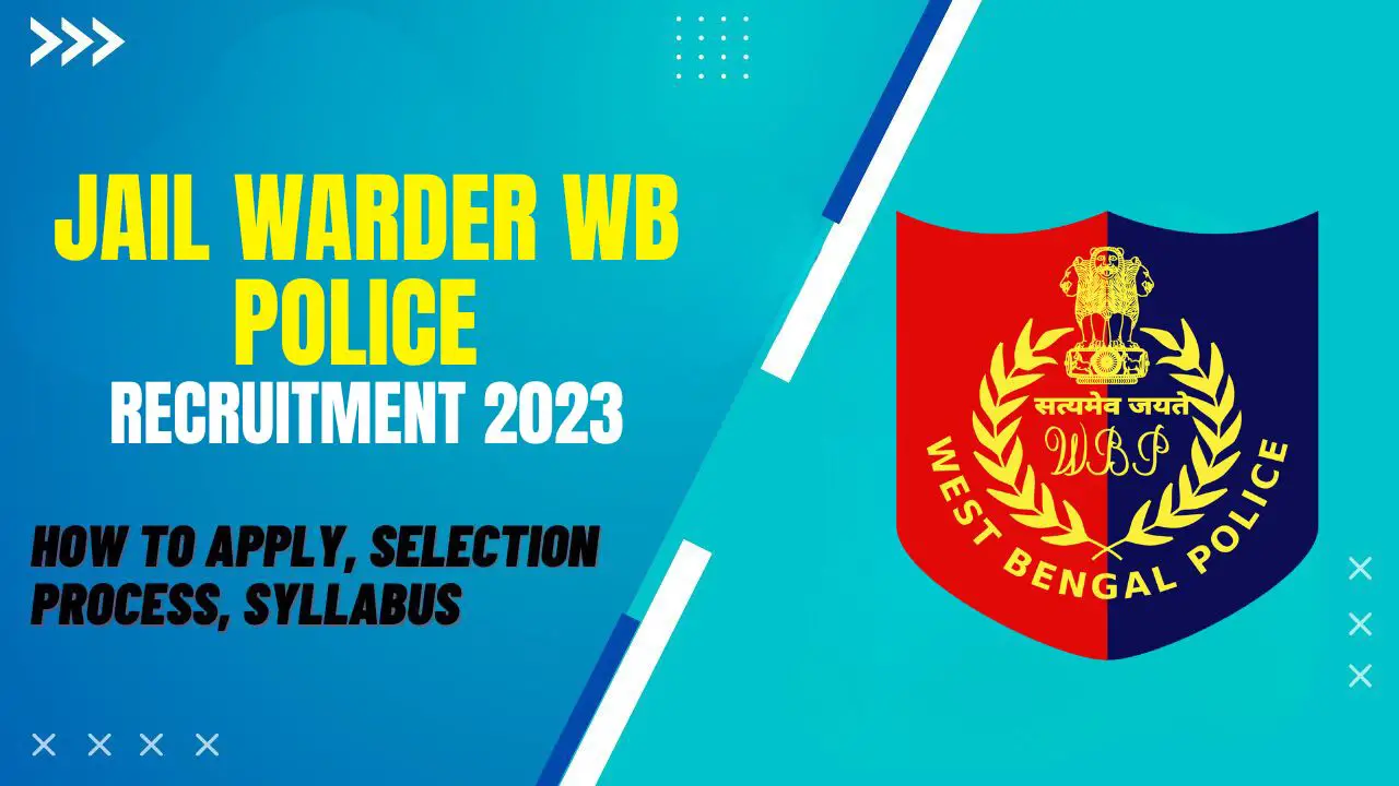 Jail Warder WB Police Recruitment 2023