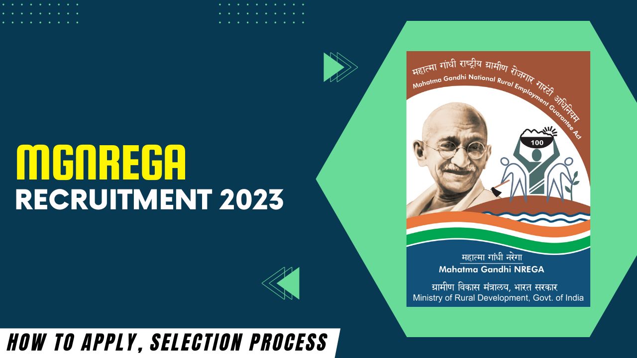 MGNREGA recruitment 2023