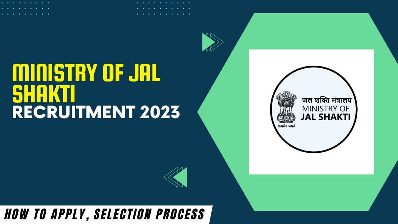 Ministry Of Jal Shakti Recruitment 2023